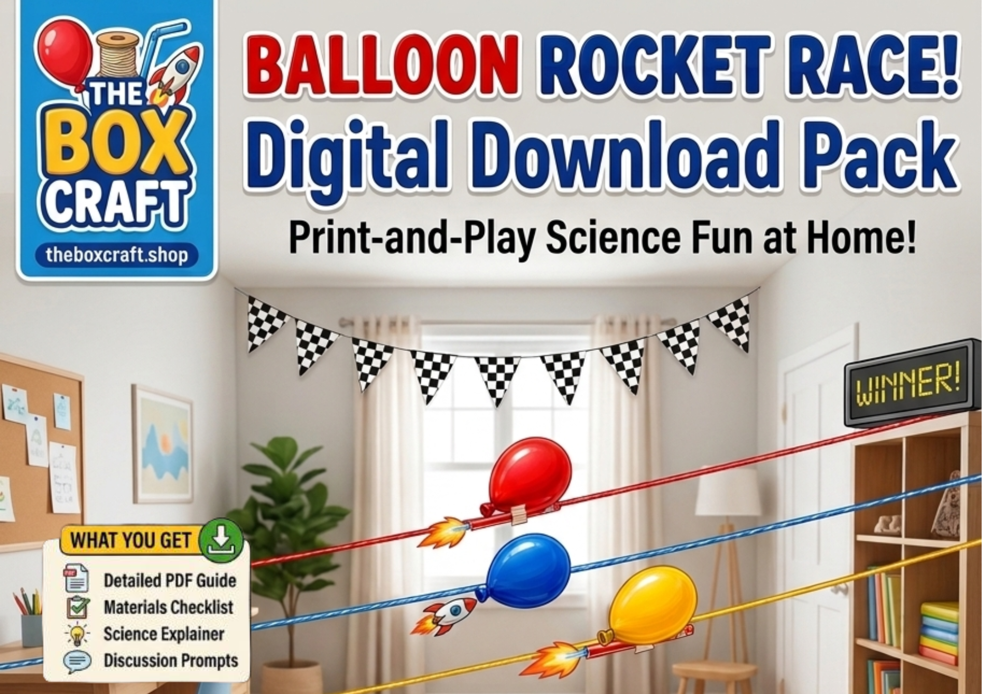 Balloon Rocket Race!