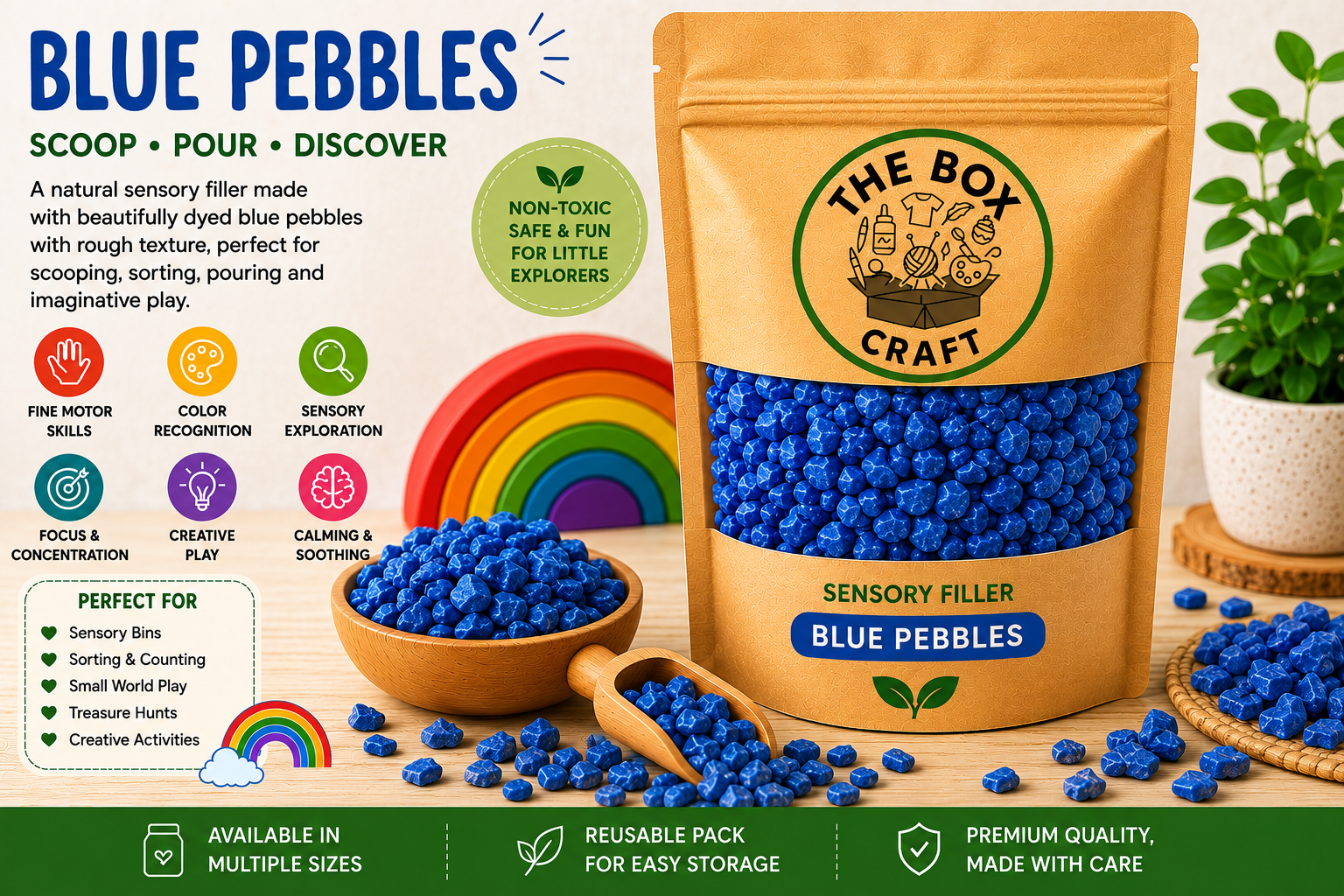 Sensory Pebble Filler