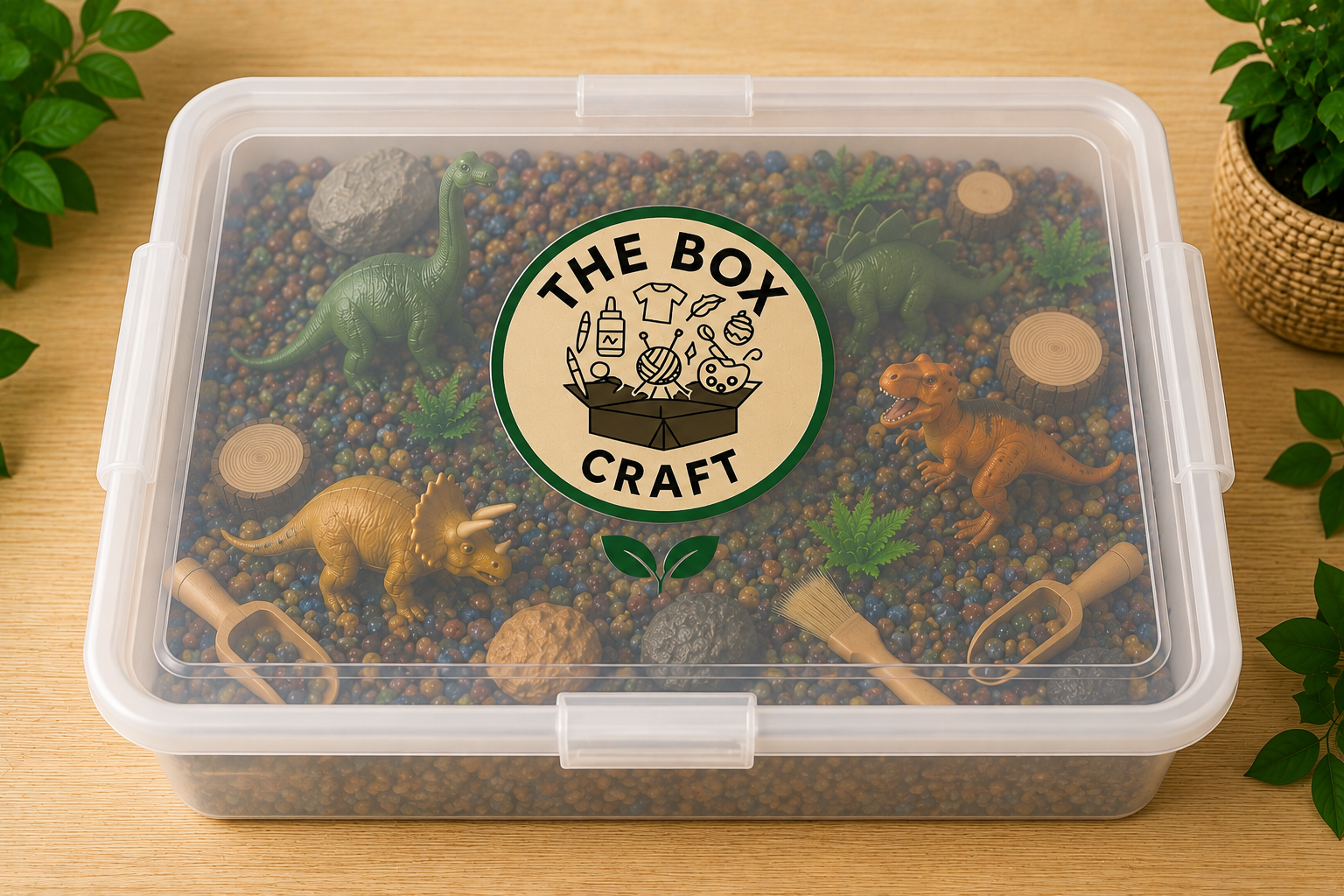 Dino Themed Sensory Box