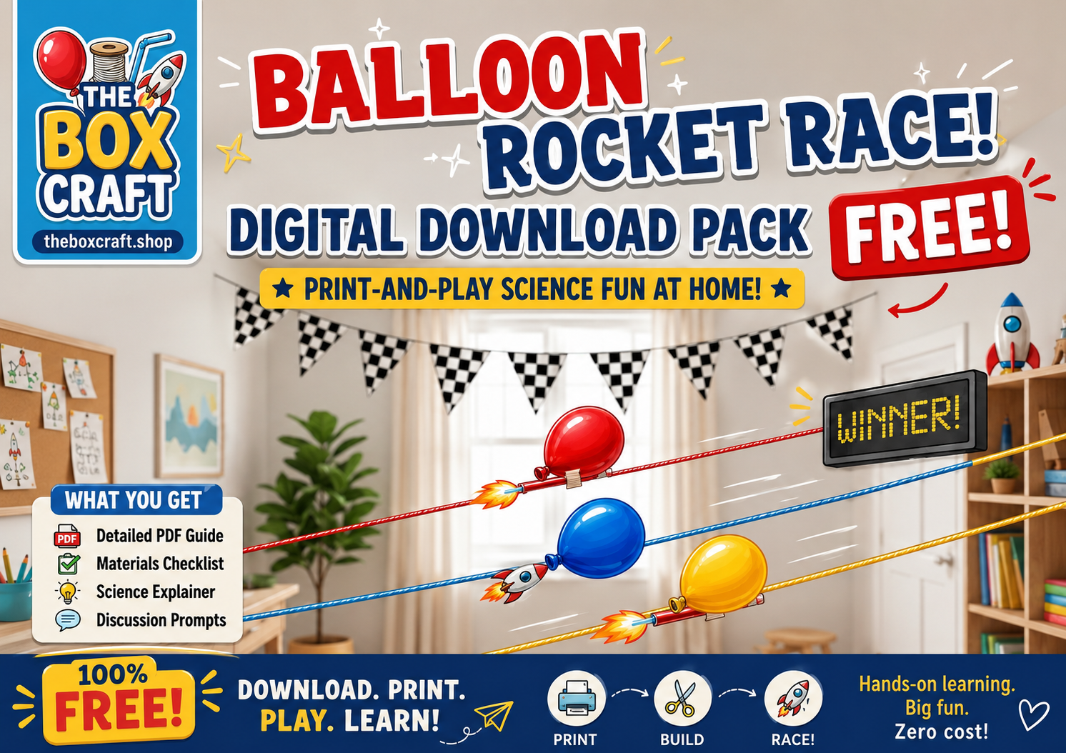 Balloon Rocket Race!