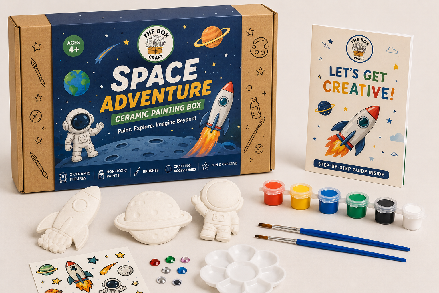 Ceramic Space Painting Kit
