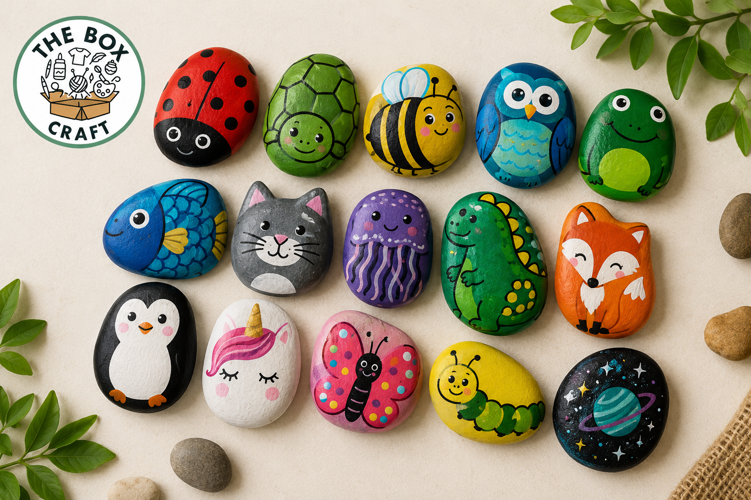 Stone Stories – Paint, Pick & Tell