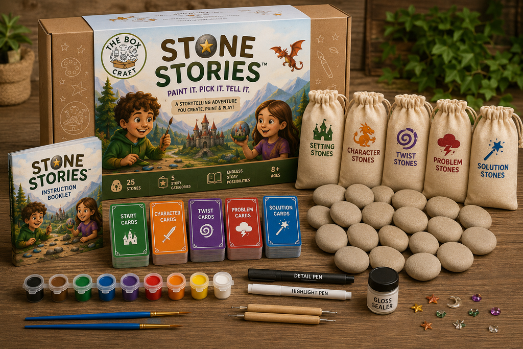 Stone Stories – Paint, Pick & Tell