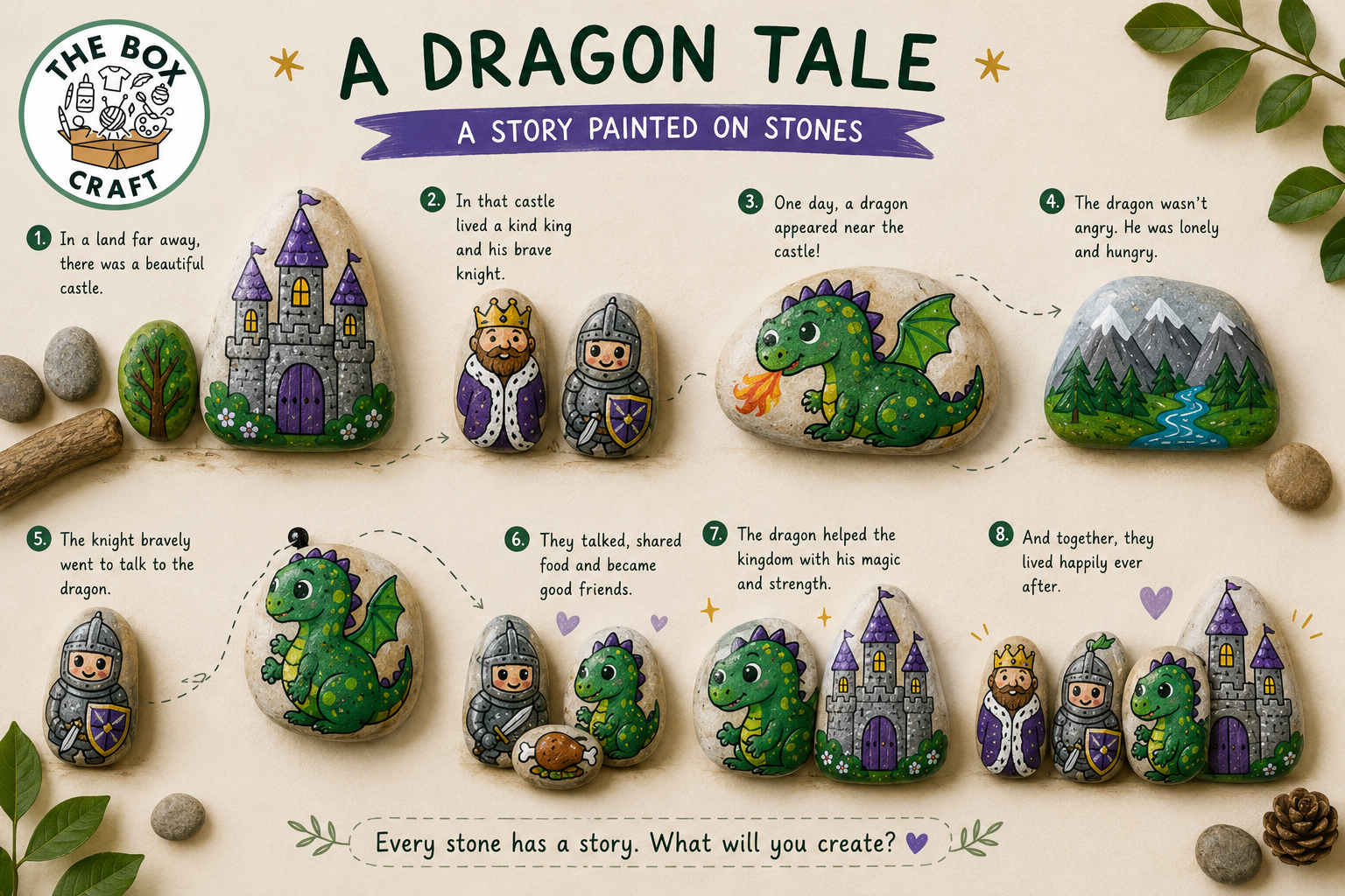Stone Stories – Paint, Pick & Tell