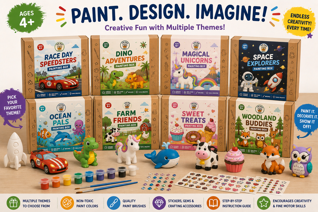Ceramic Painting Boxes