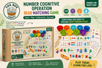Number Cognitive Operation Bead Matching Game