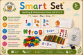 Smart Set – Spelling & Mathematics Game Set (2 in 1)