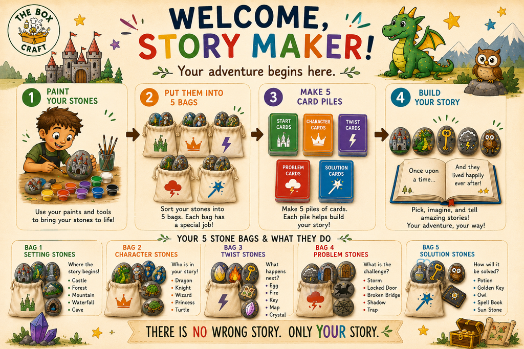 Stone Stories – Paint, Pick & Tell