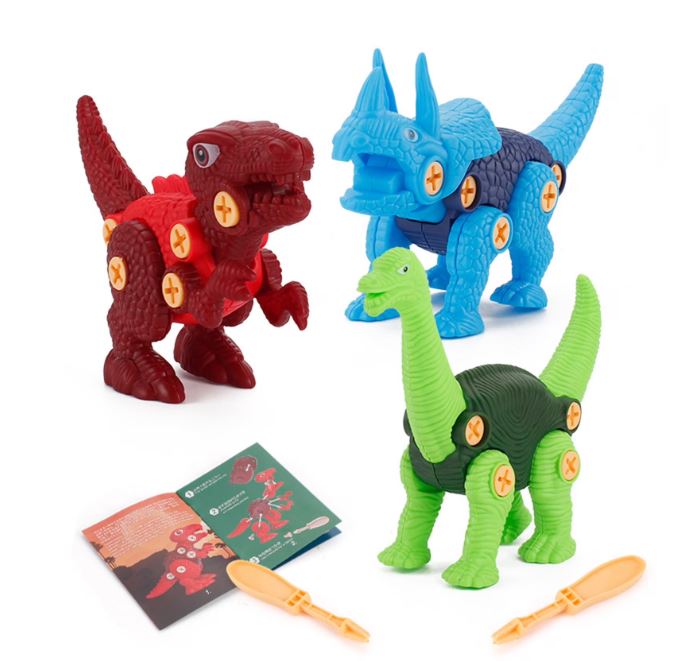 Dino Builders – Screw & Build Dinosaur Kit